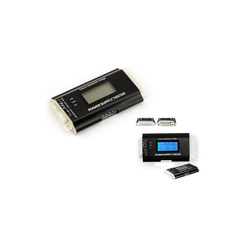 KALEA-INFORMATIQUE © - Digital Tester for 6/8, Molex, Sata, P4