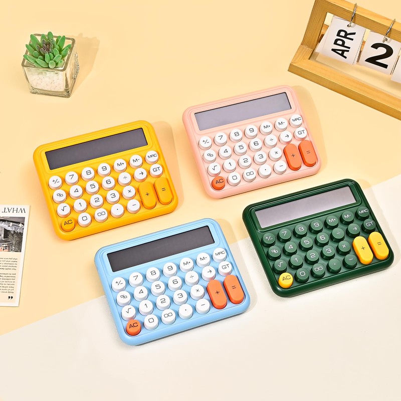 Valtiner 12 Digit Calculators Desktop, Basic Calculator Large LCD Display,