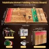 Horse Racing Game, Foldable Solid Wood Horse Games, Horse Race