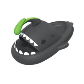 Zureto Unisex Shark Slides, Shark Slides Adult, Cloudy Shark Slides for Unisex (Angler Fish Slides, adult, women, numeric_10, numeric_range, us_footwear_size_system, numeric_10_point_5, medium)