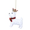 Gisela Graham West Highland Terrier Westie Dog Hanging Christmas Decoration