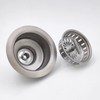 EADOT 3-1/2 Inch Brushed Nickel Sink Strainers for Kitchen Sink,