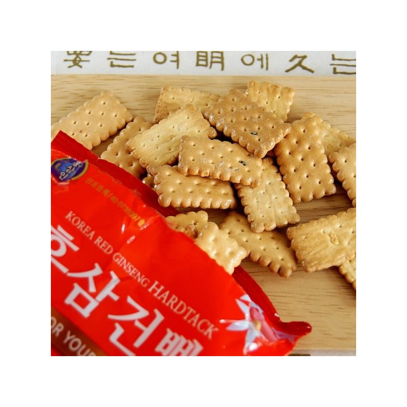 3봉지 홍삼건빵180g 3 Bags of Red Ginseng Baked Snack 180g