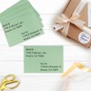 100 Pack A7 Envelopes, Sage Green Greeting Card Envelopes Self