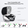 DEVASO Hard Carrying Case for Meta Quest 3S, Portable Protective