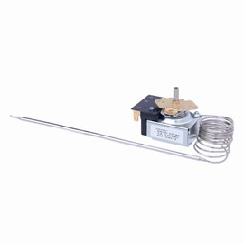 ZOKUSIK KKTB-18-48 Oven Thermostat 5A 120VAC, 48" Capillary Tube, Max 599°F, Replacement for Robertshaw KKTB-18-48, Fits 30/36/48" Gas Range with 18" Oven Cavity (Awoco, Forno, Thor)