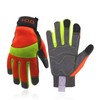 HANDLANDY Anti Vibration Gloves Hi-vis Reflective Safety Work Gloves, Touch