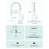 AJO BEND Touchless Spring Kitchen Sink Faucet with Pull Down