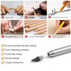 AUAUY 2 PCS Metal Inkless Pencil, Infinity Pencil, Reusable Everlasting