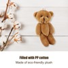 12 Pcs Mini Stuffed Bears Comfortable Soft Cute Mini Teddy