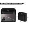Ginsco Mini Car Trash Can with Lid, Small Car Garbage
