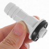 KOMBIUDA 6pcs Drain Hose Connector Kit Elbow Adapter for Air