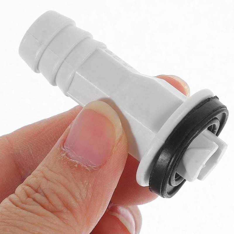 KOMBIUDA 6pcs Drain Hose Connector Kit Elbow Adapter for Air