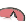 Oakley OO9403 Sphaera Polarized Rectangular Sunglasses, Matte Grey Smoke/Prizm Trail