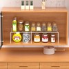 GEDLIRE Expandable Kitchen Cabinet Shelf Organizers, Heavy Duty Adjustable Counter