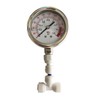 Malida Stainless Water Pressure Test Gauge, Water Pressure Detector for