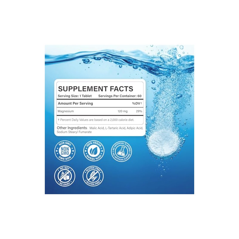 Hydrogen Water Tablets - 12 PPM H2 Molecular Hydrogen -
