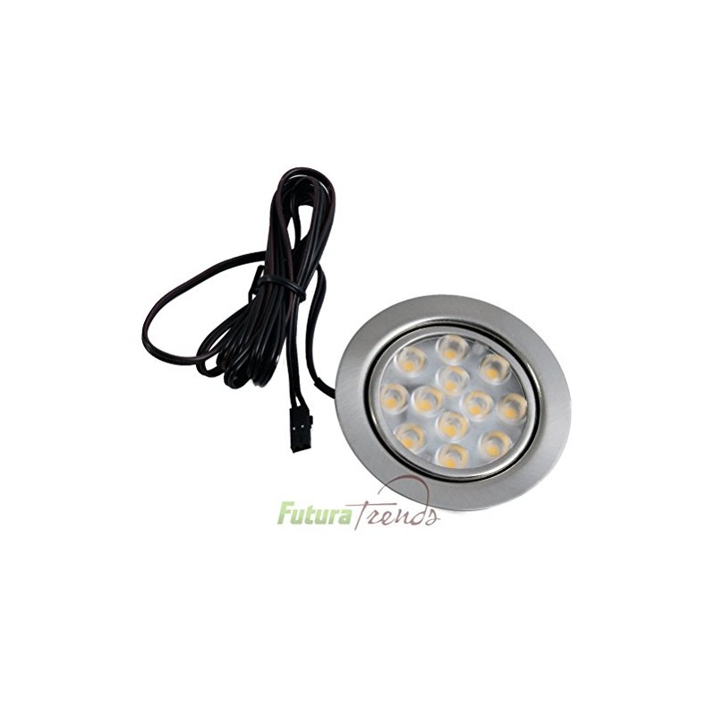 4er Set LED Downlight Furniture Lamp Downlight 3 W Warm