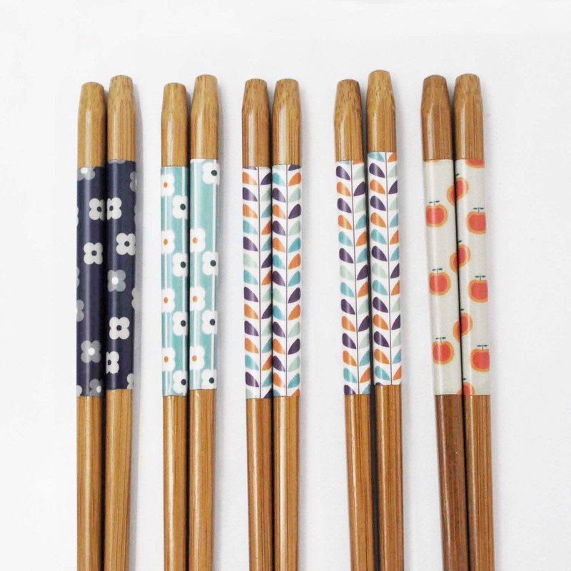 Ishida 67223 Paradise Guest Chopsticks 5 Pairs Dishwasher Safe Made