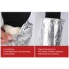 1 Pair Aluminum Foil Gloves High Temp Resistance Heat Insulation