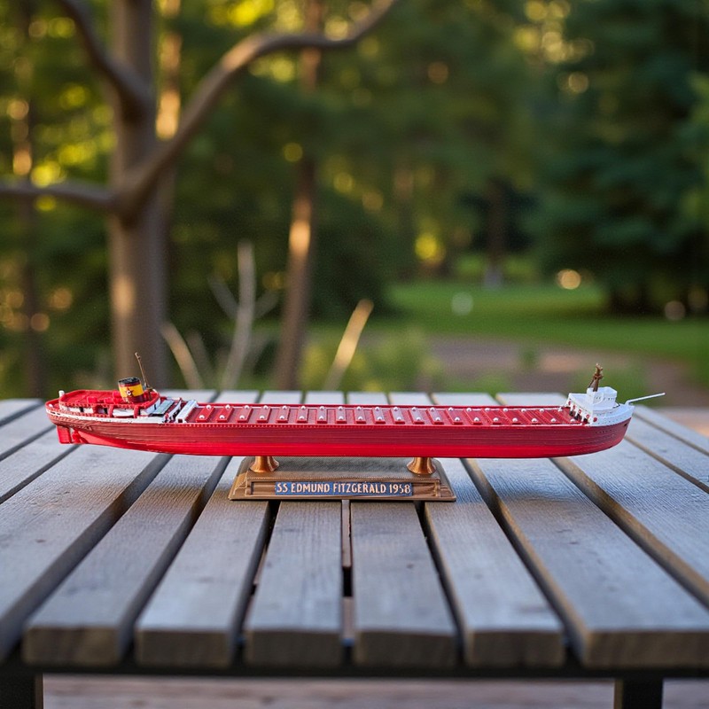 TheRoller3d SS Edmund Fitzgerald 50th Anniversary Collector's Model High Detail