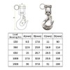 304 Stainless Steel Swivel Eye Lifting Hook American Type Safety