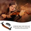 1 Piece Violin Shoulder Rest, 1 Piece Violin Silencer, Violin
