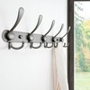 Dseap Coat Rack Wall Mounted - 5 Tri Hooks, Heavy