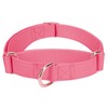 Soft Leather Martingale Dog Collar - Adjustable Rose Gold Limited