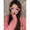 laureles 2023 Fashion Heart Shaped Goggle Y2K Sunglasses One Piece