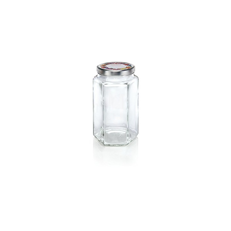Leifheit Hexagonal Jars 1700ml, 1700 ml
