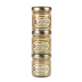 Turkey Hill Sugarbush Pure Canadian Premium Maple Butter with Spread Glass Jar, All Natural Delicious Ingredients for Kids and Adults, 50 grams (Pack of 3)