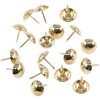 Keadic 250Pcs 5/8" (16mm) Antique Upholstery Tacks Furniture Nails Pins