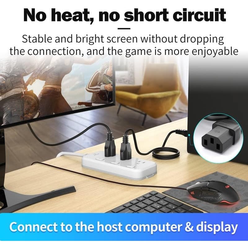 CYD 4FT(1.2M) Power Cord Replacement for Instant Pot Electric Power