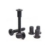 binifiMux 10-Pack M6 x 40mm Black Socket Cap Screws Barrel
