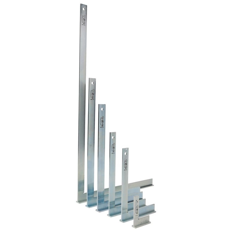 Dönges Steel Square with Stop, Side Length 100 x 70