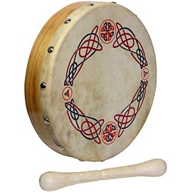Glenluce MINI-B 8-Inch Knotwork Bodhran