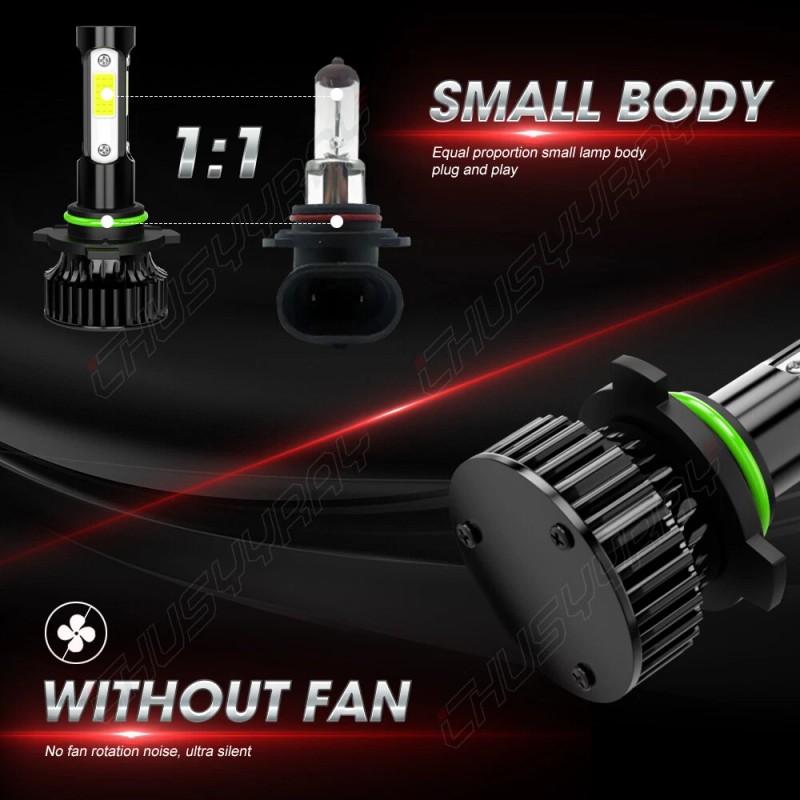 CHUSYYRAY Fit Tahoe 2001-2006 6x Combo LED Headlight High Low