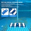 Pool Vacuum Head, Manual Cleaning Vacuum with Wheels 14'' Heavy