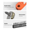 Right Angle Phillips Magnetic Screwdriver, 1/4” PH2 Mini Ratchet Wrench