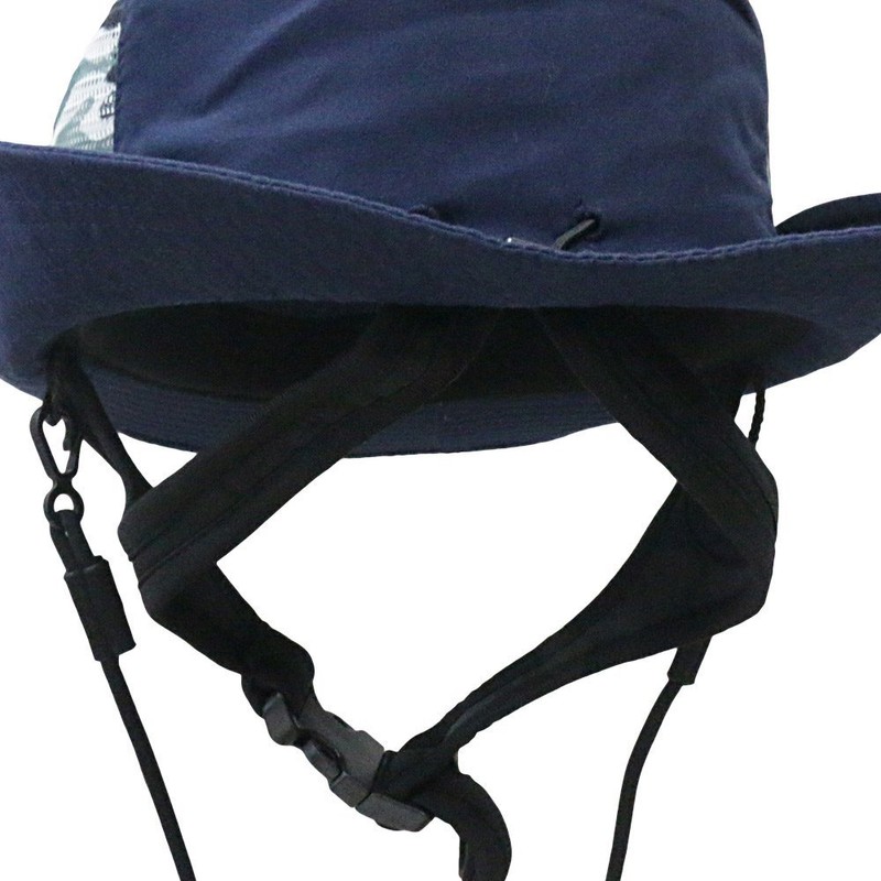 TAVARUA TM1005 Standard Surf Hat, Navy, 23.2 inches (59 cm)