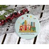 Barcelona Ornament - Illustrated Landmarks - Christmas Tree Ornament -