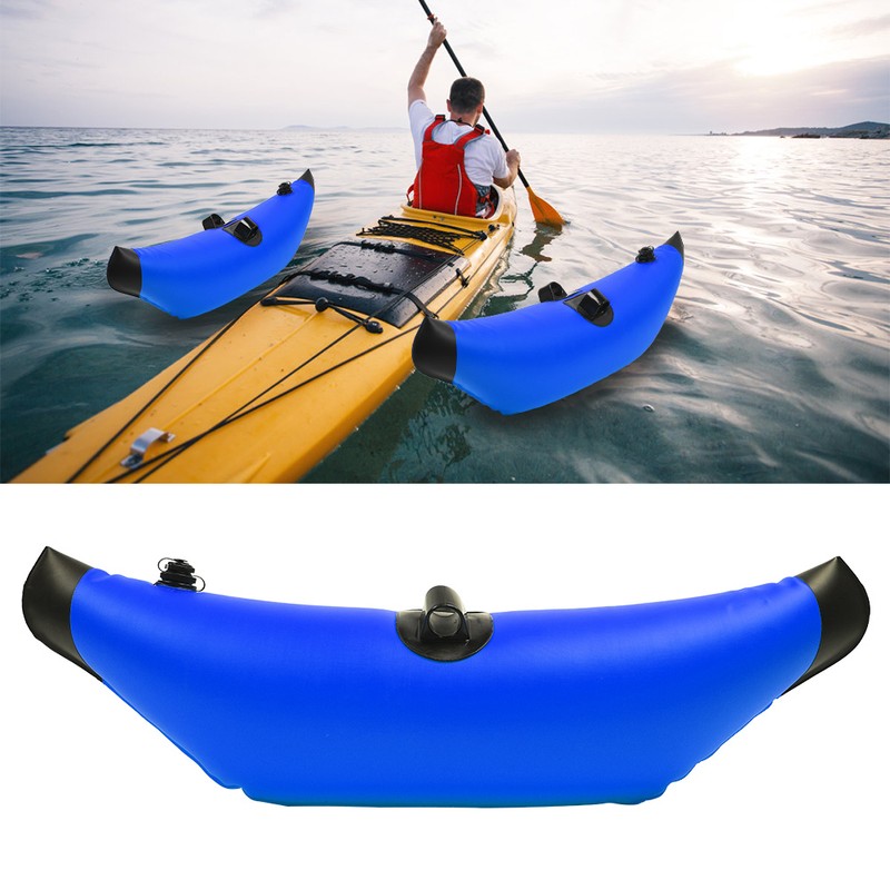 1 pcs PVC Inflatable Kayak Outriggers Canoe Buoy Float Standing