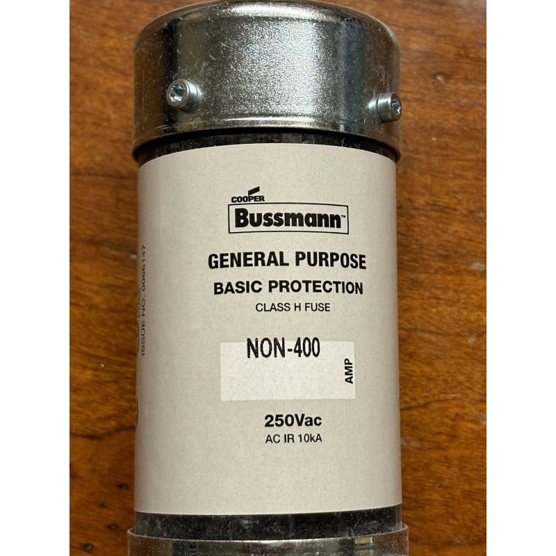 AMP EATON BUSSMANN NON-400 AMP 250 Low Voltage Fuse