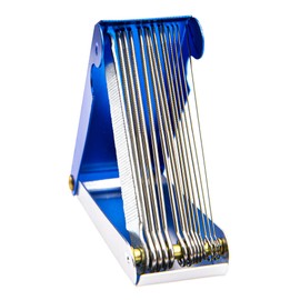 1Pcs Yootones Guitar Nut Slotting File Saw Rods Slot Filing Set Needle File Set Compatible with Guitar Repair Tools(Blue)