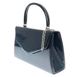 Girly Handbags Womens Patent Clutch Bag Handbag Small Hard Case Womens