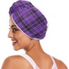 Toallas de microfibra para cabello rizado con botones para pelo