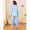 Ekouaer Womens Silk Satin Pajama Sets 2 Piece Sleepwear Pjs