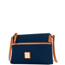 Dooney & Bourke Handbag, Pebble Grain Ginger Crossbody - Blue