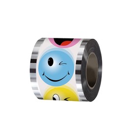 WantJoin Cup Sealing Film Tea Cup Sealing Film Boba Cup Sealer Film 90-105 mm 3000 Cups for PP Plastic and Paper Cups, Light Blue, Color4